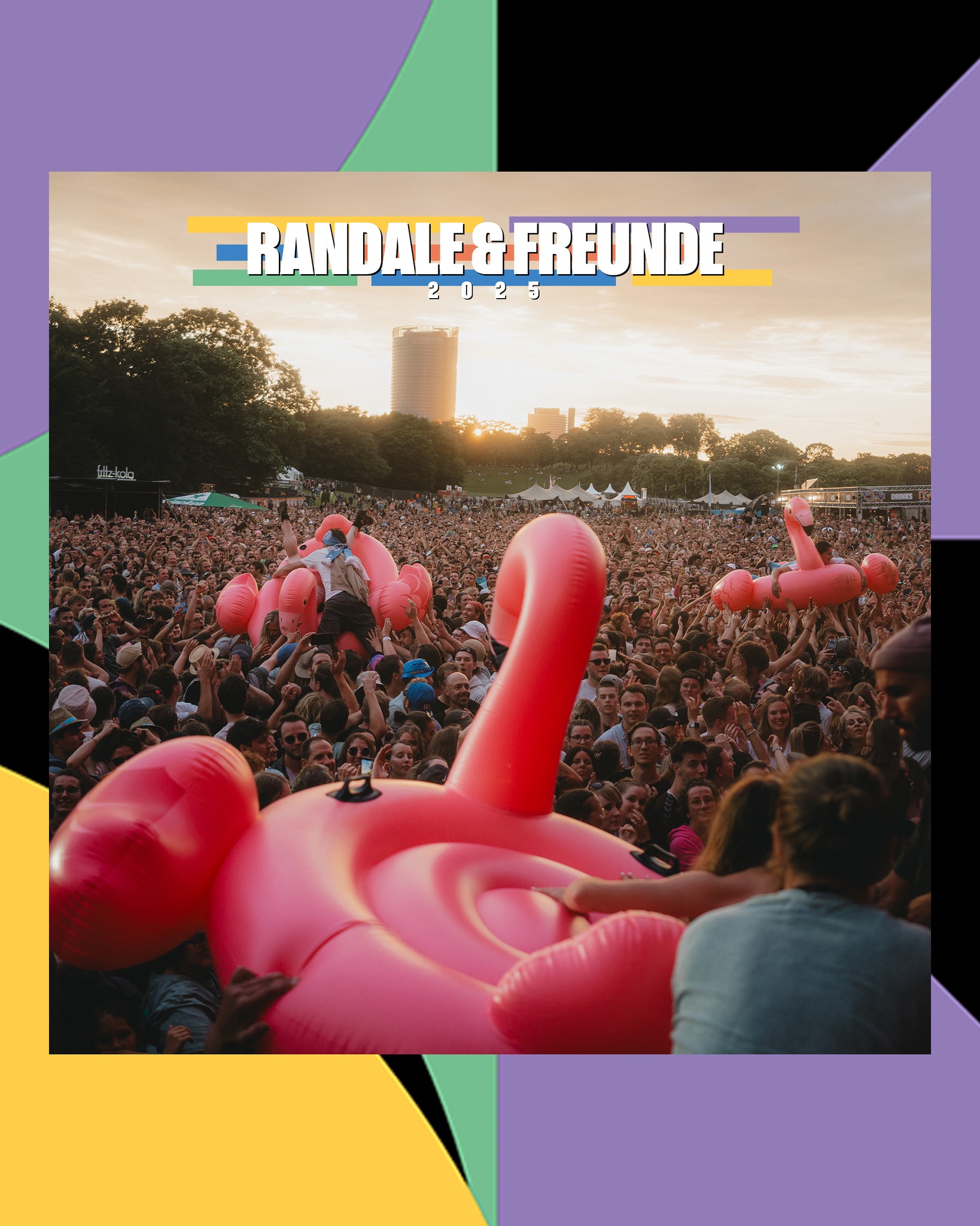 🦩 FLAMINGO RIDE VIBES! 🌞 Mit... - Randale & Freunde Festival | Facebook