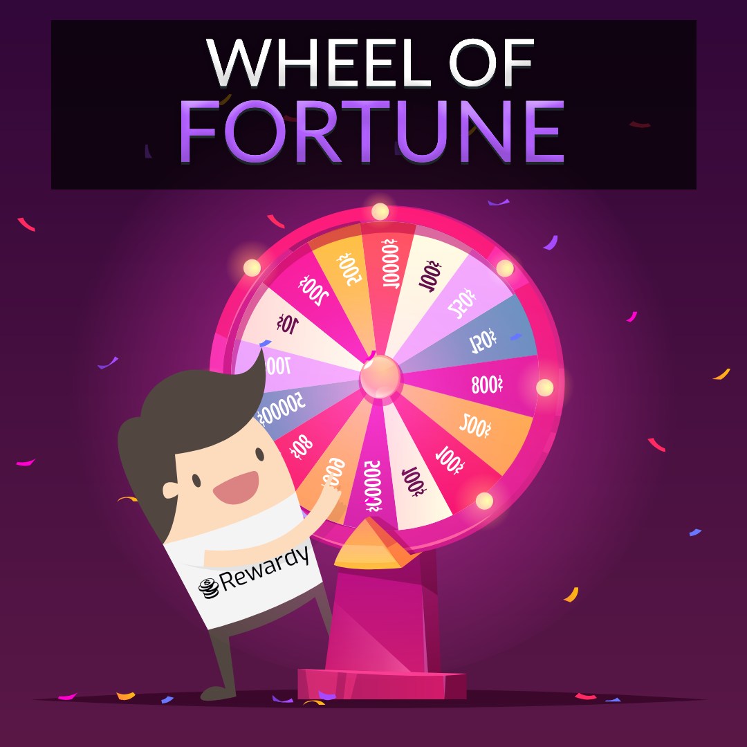 Rewardy - 📢 NEW FEATURE: WHEEL OF FORTUNE 💸 Spin once a...