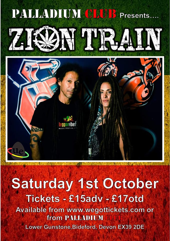 ZION TRAIN - Rebellion 2026 confirmed Punk and reggae / dub have