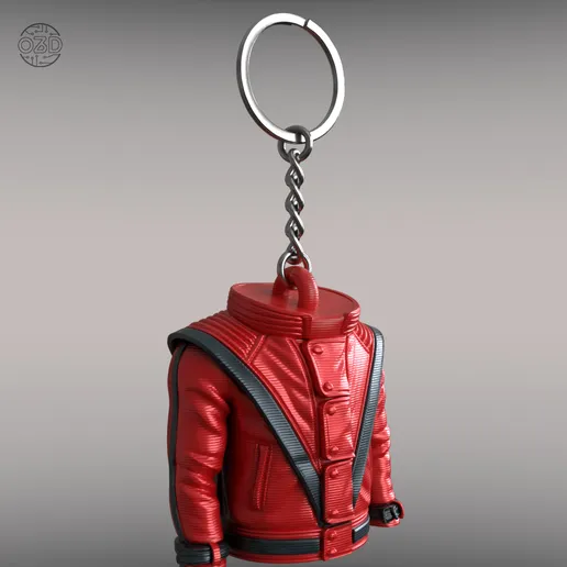 Michael Jackson Thriller jacket keychain for sale