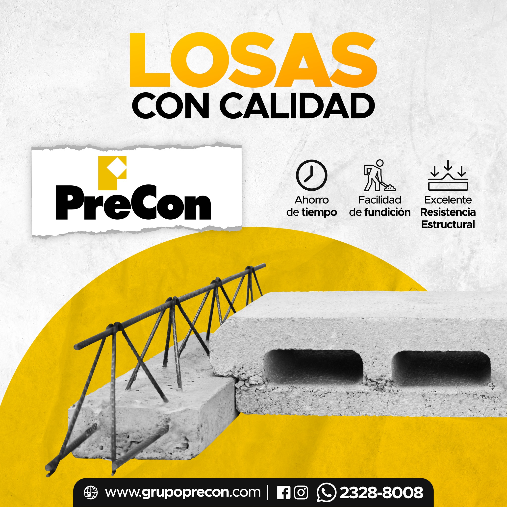 Precon - El sistema de losa prefabricada es ideal para la...