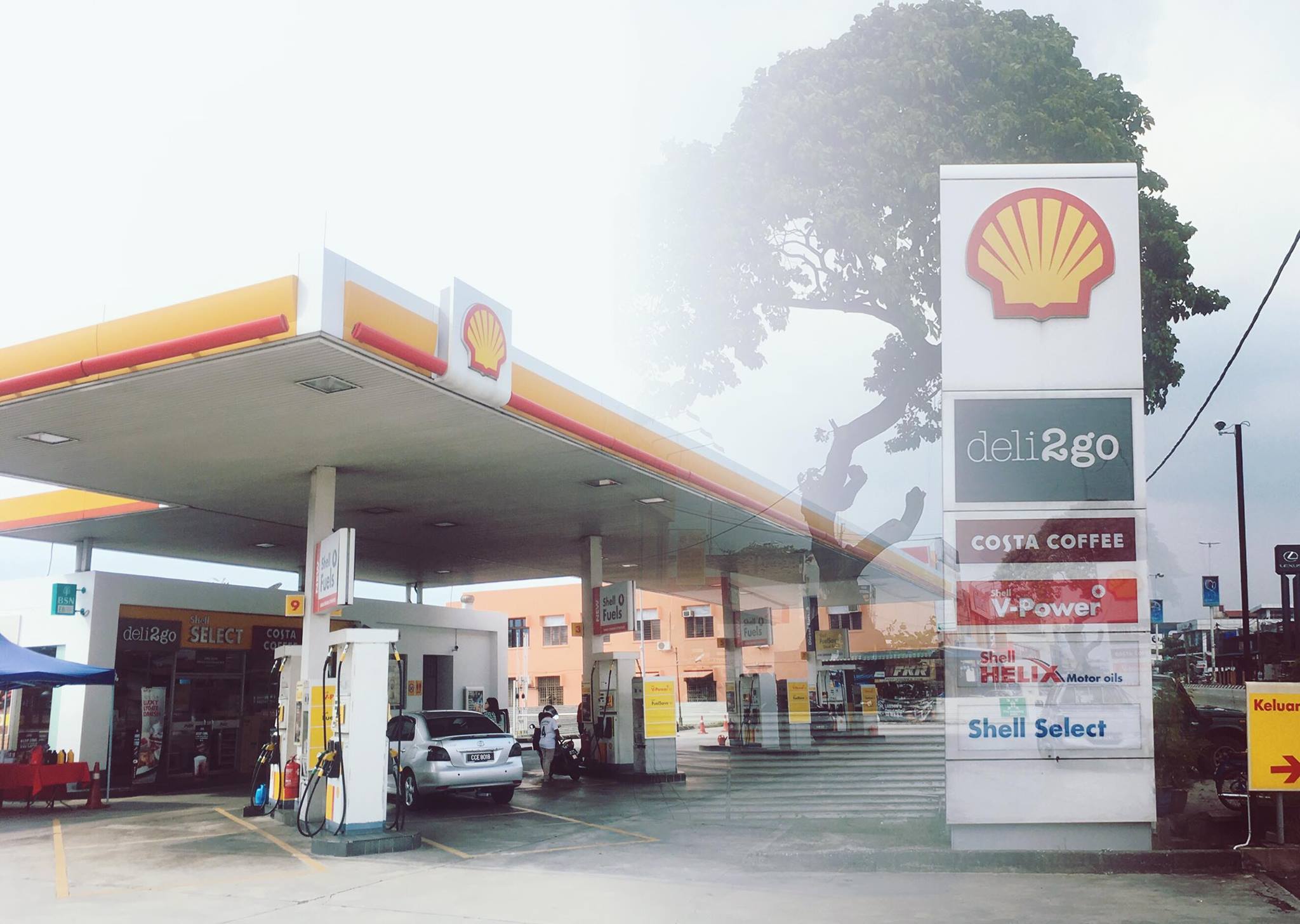 Seng Kong Shell Station, Jalan Kuala Kangsar | Ipoh
