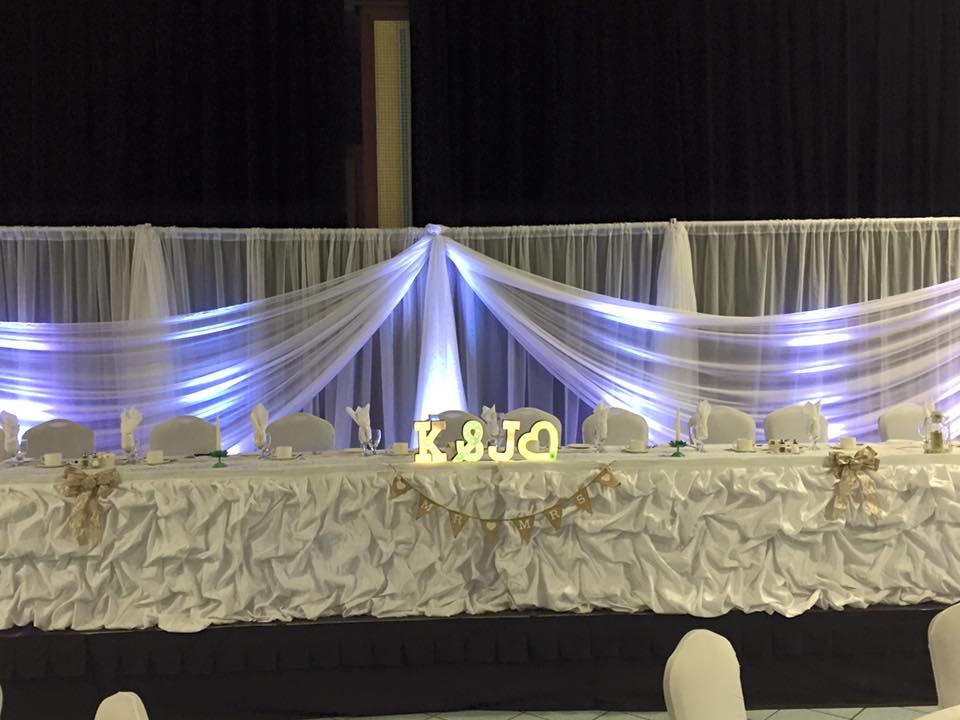 Bayplex Wedding Decor | Glace Bay NS