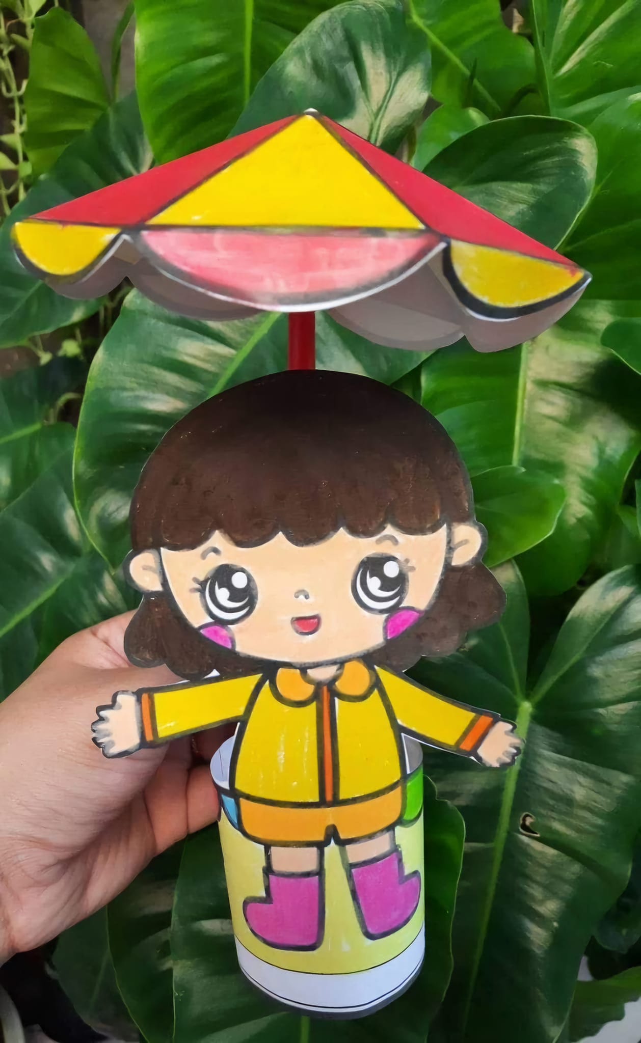 Colorea, recorta y arma🤩 Dibujitos... Mi escuelita de Apoyo