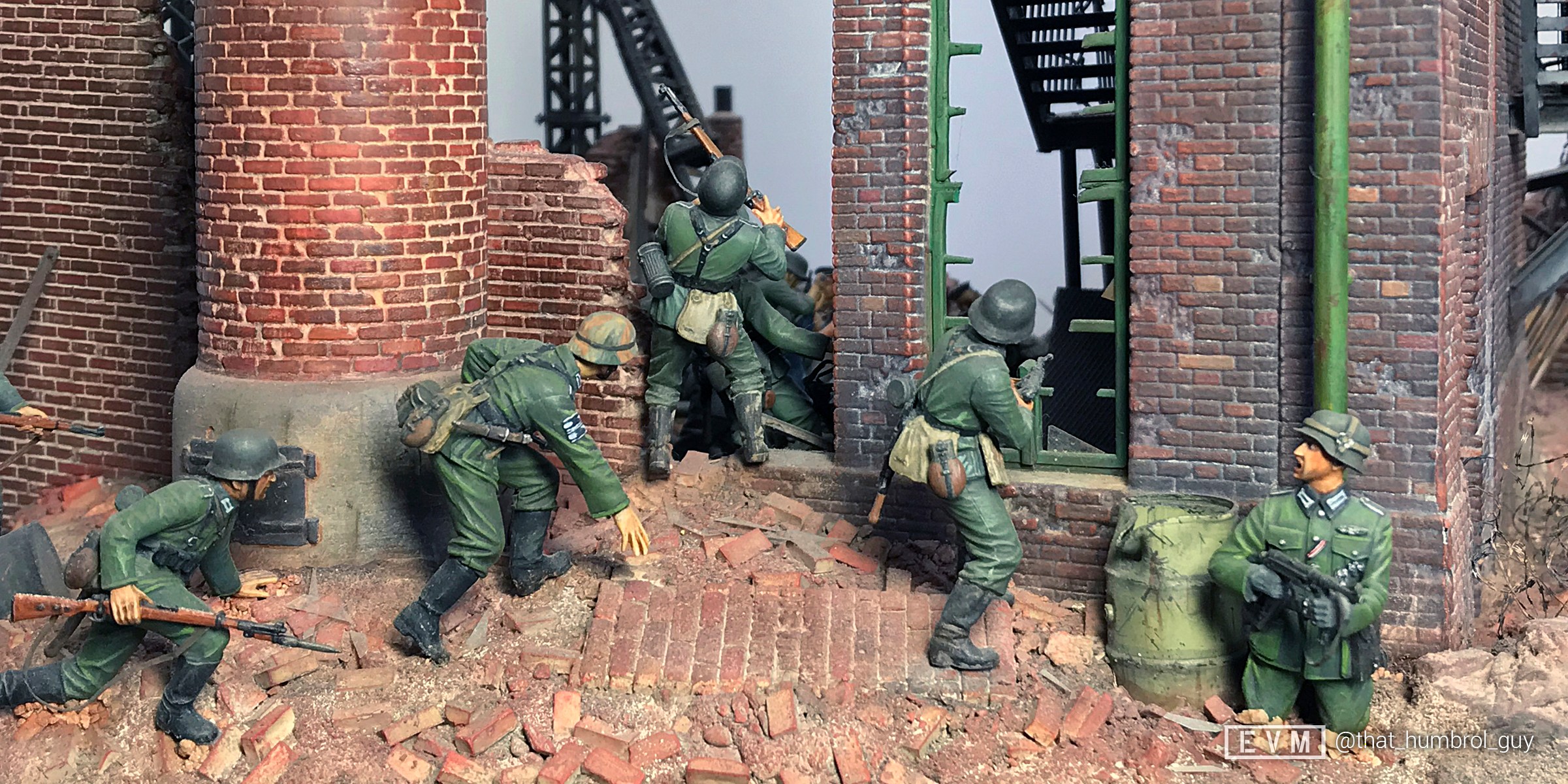Stalingrad 1942 diorama in 1/35 scale