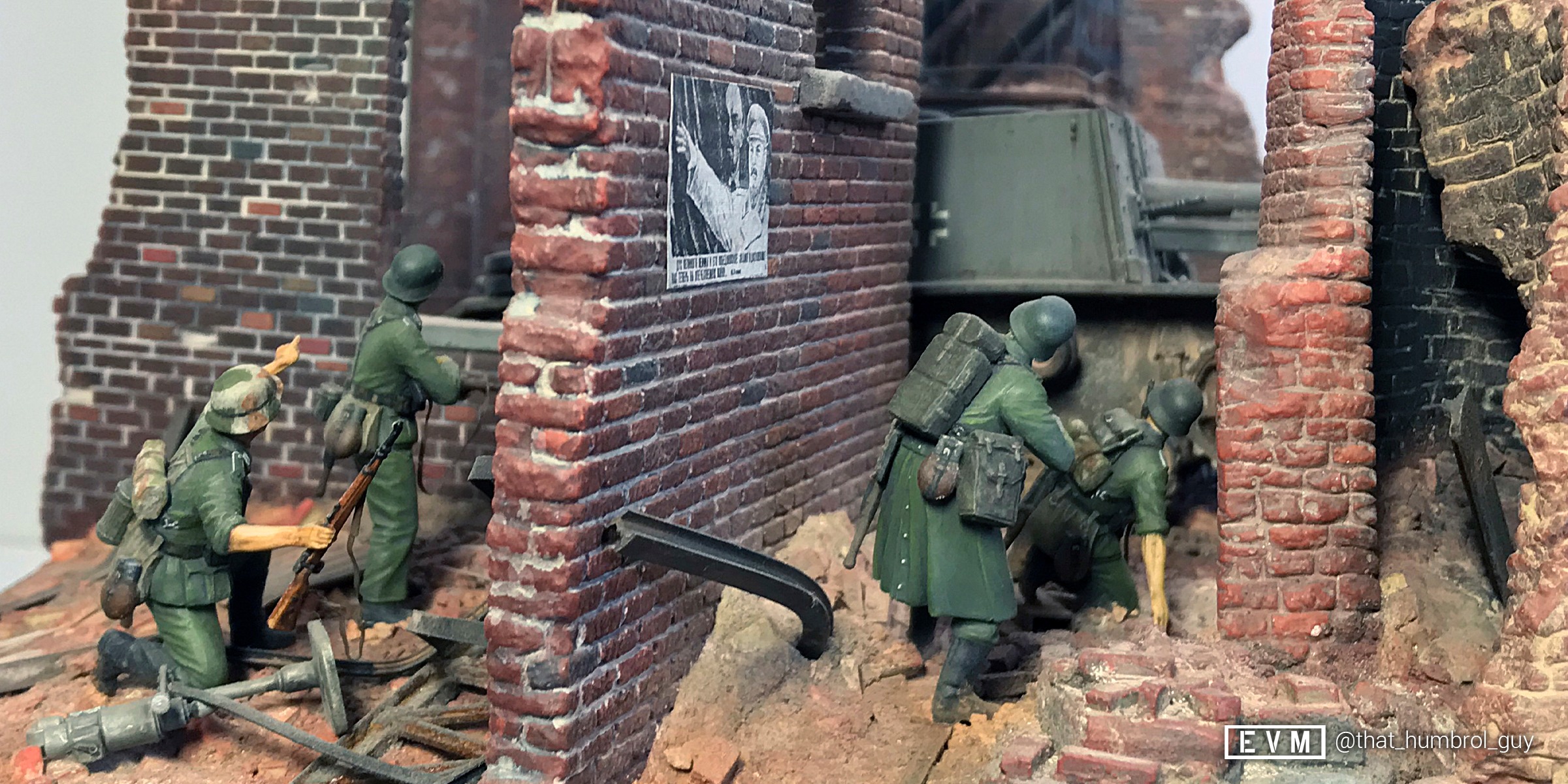 Stalingrad 1942 diorama in 1/35 scale