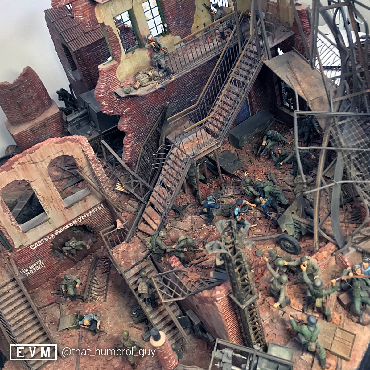 Stalingrad 1942 diorama in 1/35 scale