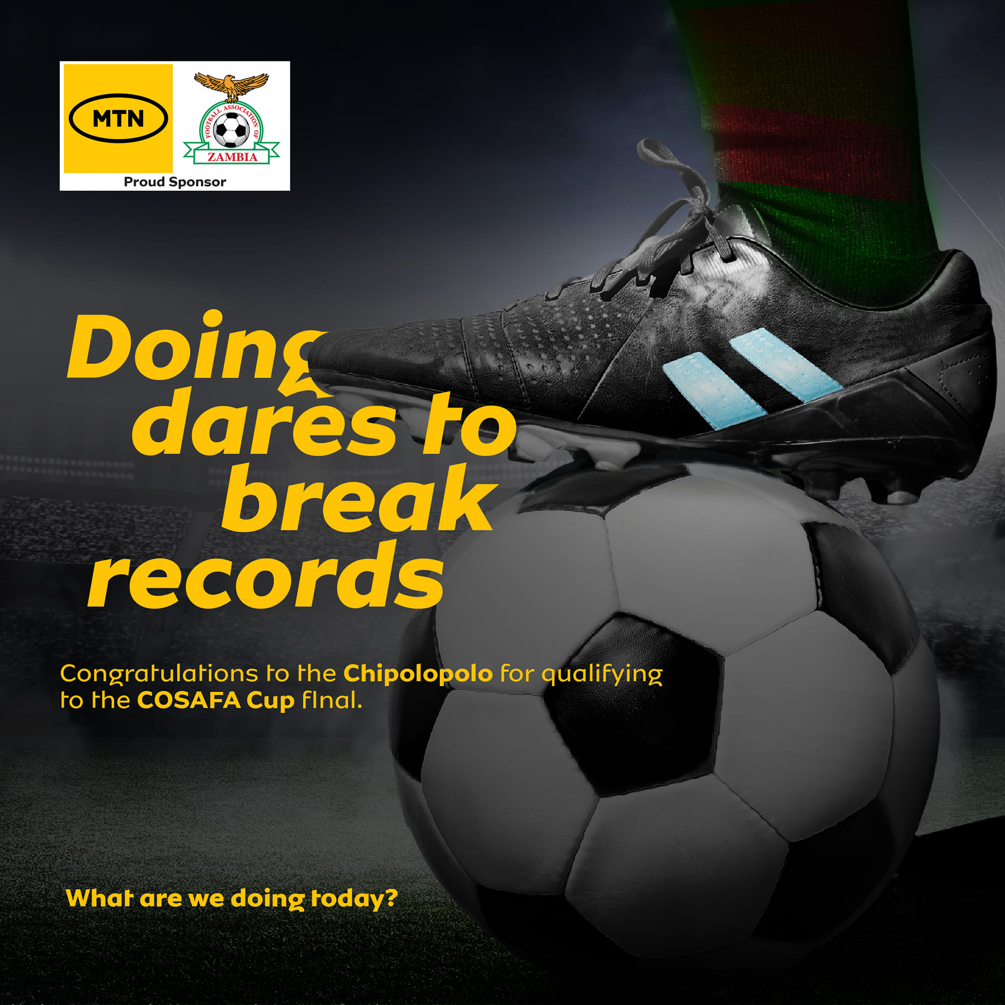 MTN Zambia - Congratulations to the Chipolopolo Boys......