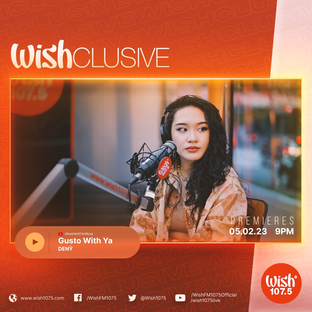 Wish 107.5 - In her newest Wishclusive, R&B artist DENȲ is... | Facebook