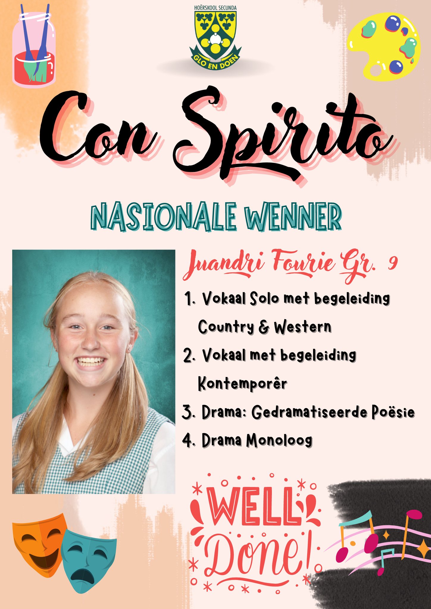 CON SPIRITO - HS Secunda spog met 9... - Hoërskool Secunda