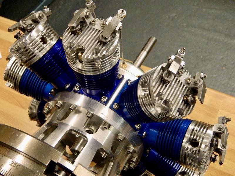 Riko - The Wraith 3350 piston aircraft engine is a beautifully ...
