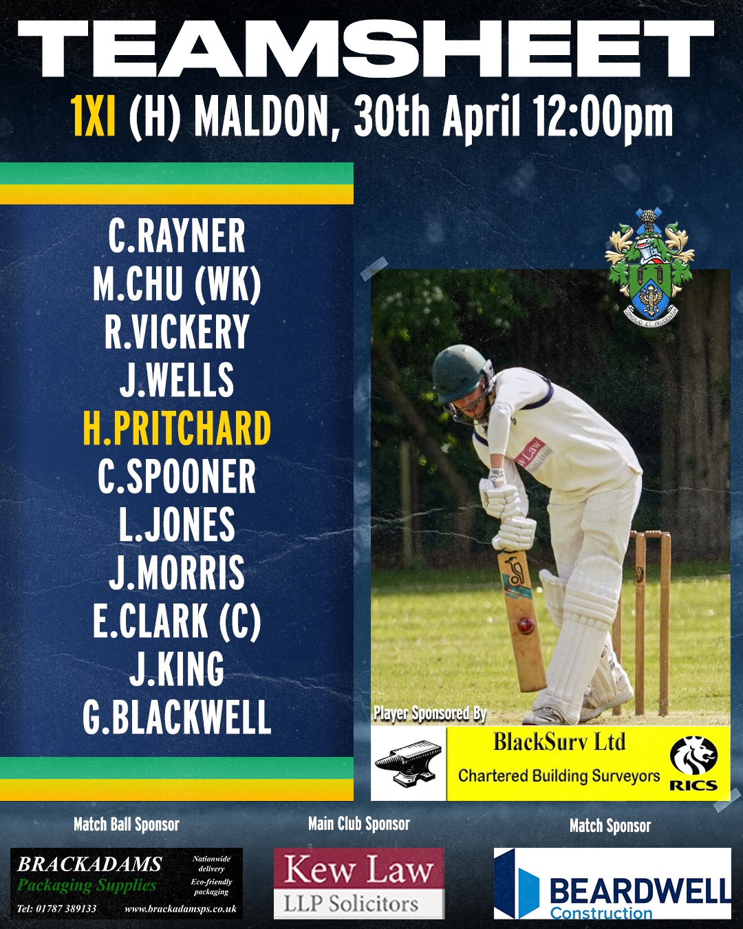 Halstead Cricket Club added a new... - Halstead Cricket Club
