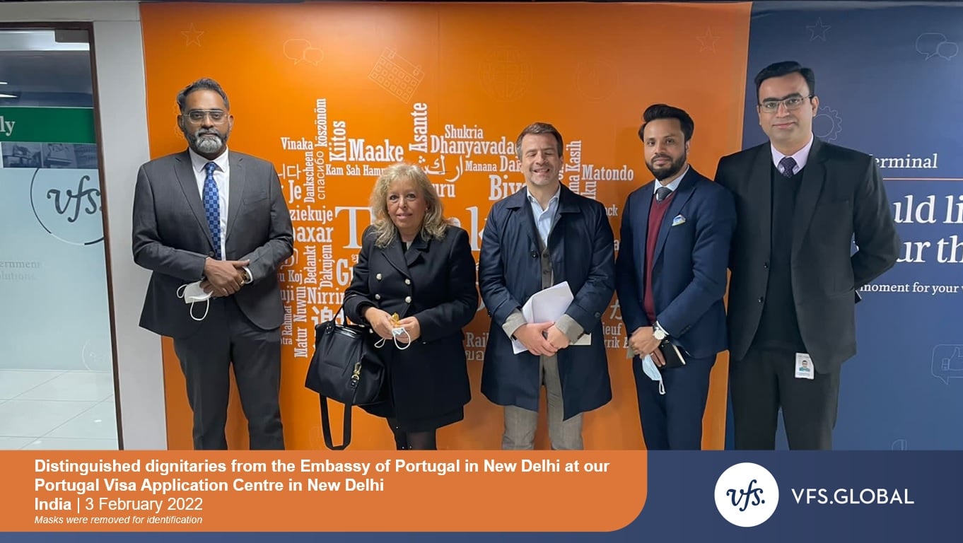 VFS Global - Dr. Marco Rosa, Head of Visa Section, and... | Facebook