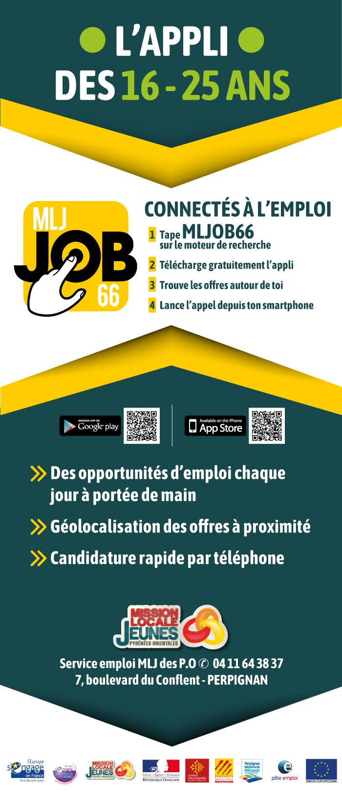 La MLJ lance son application officielle... - MTS 66 - Maison du Travail ...