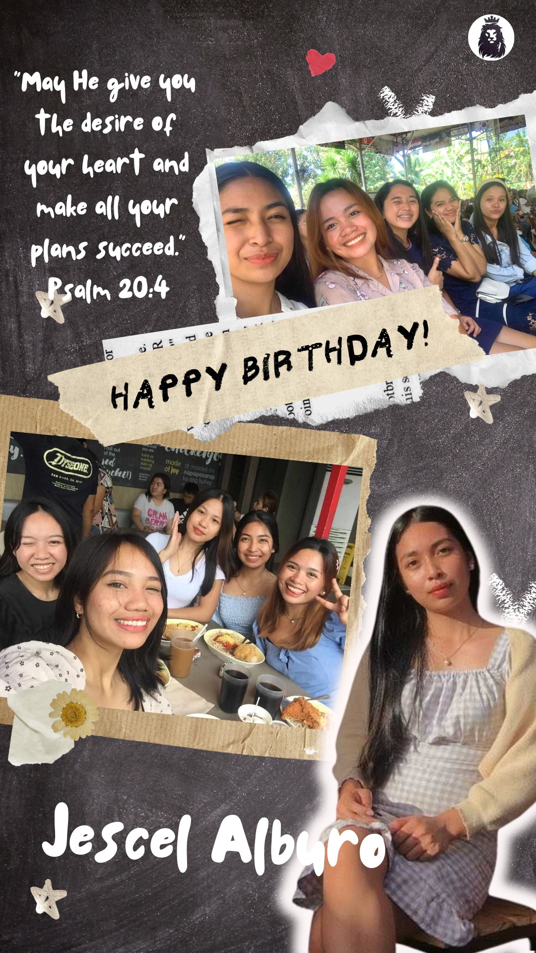 🎉 Happy Birthday! Jescel... - Conqueroar Youth Ministries