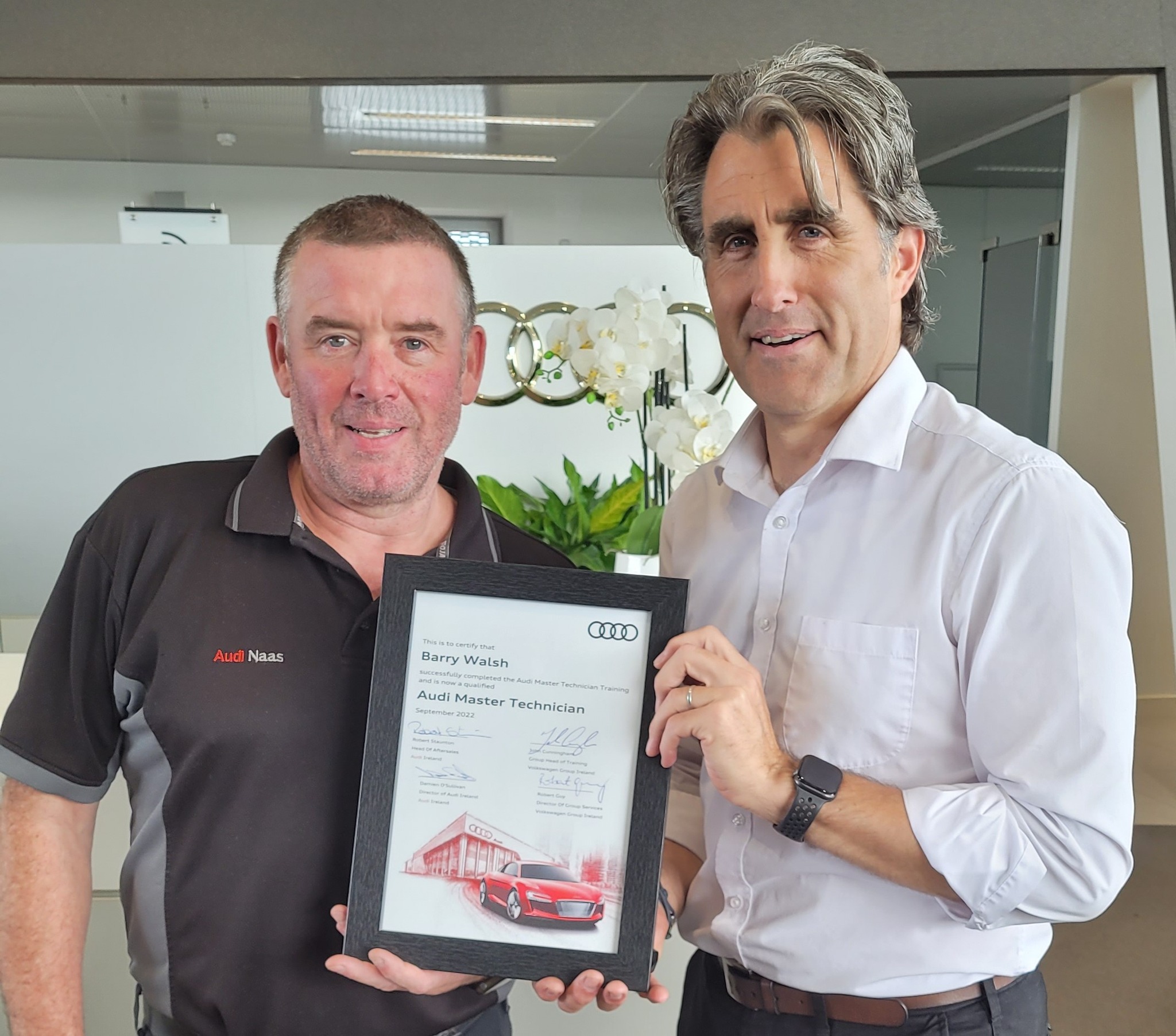 Audi Naas - Massive congratulations to our very own Barry... | Facebook