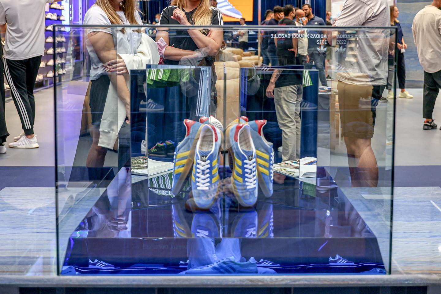 Gucci x adidas retail design and activation