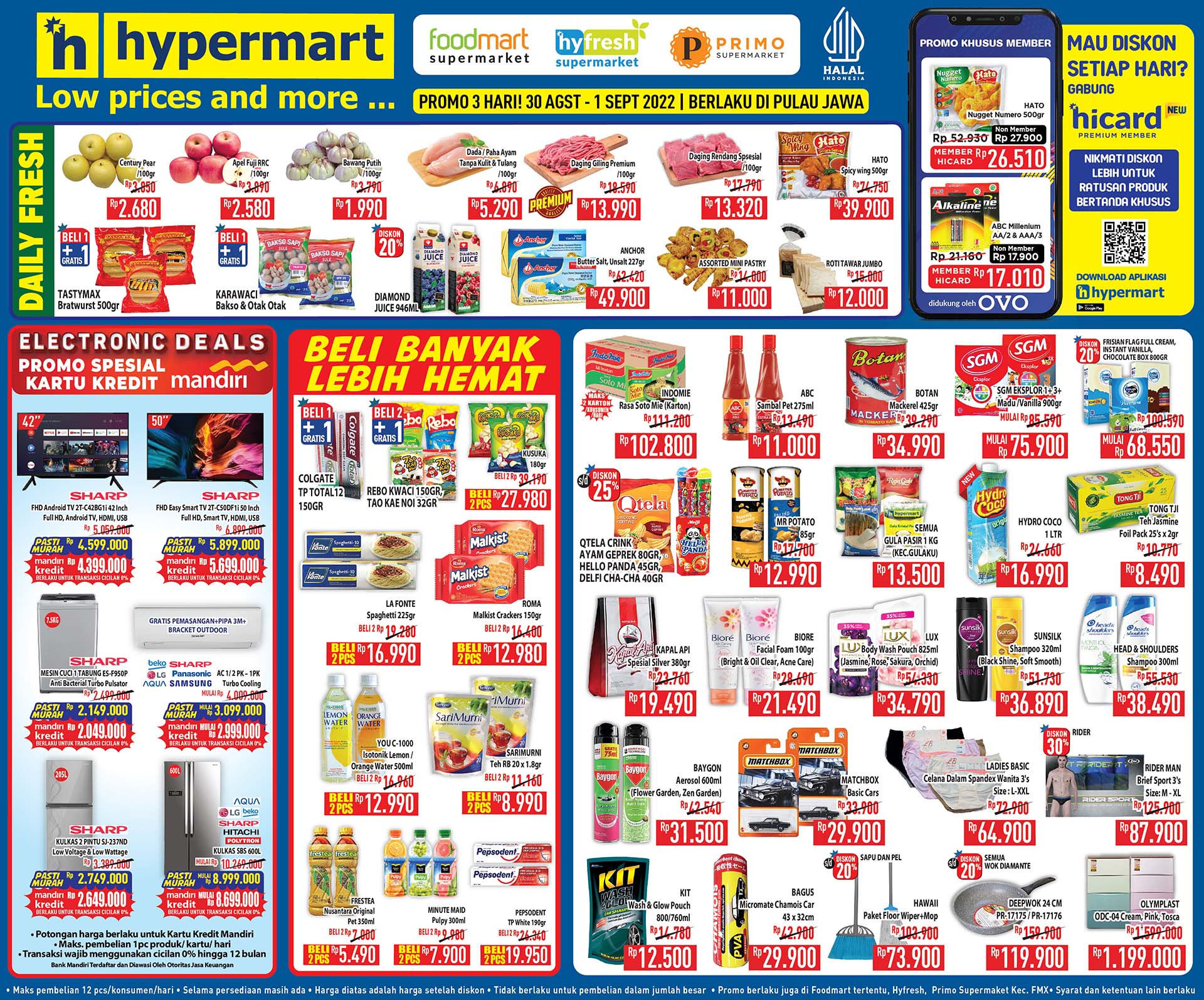 Hypermart - Yuk di list belanjaan kamu buat minggu ini... | Facebook