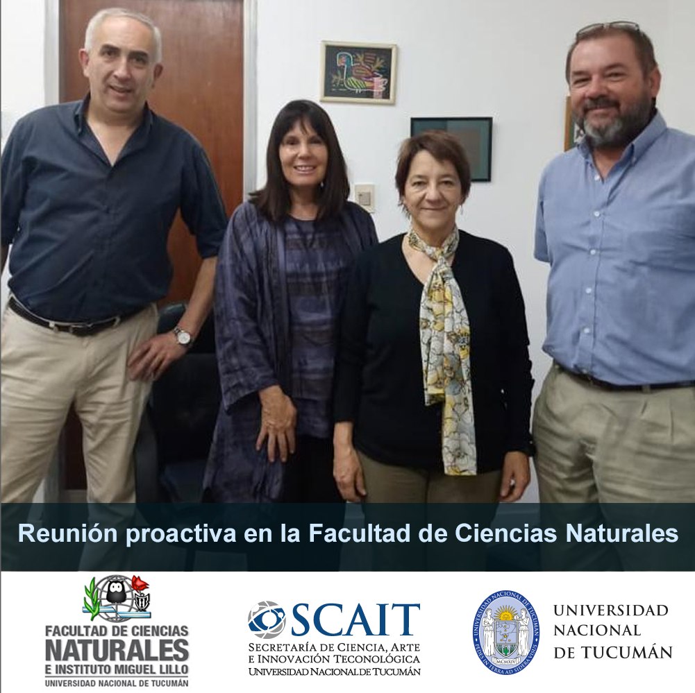 SCAIT - UNT - Se reunieron en la Facultad de Ciencias...