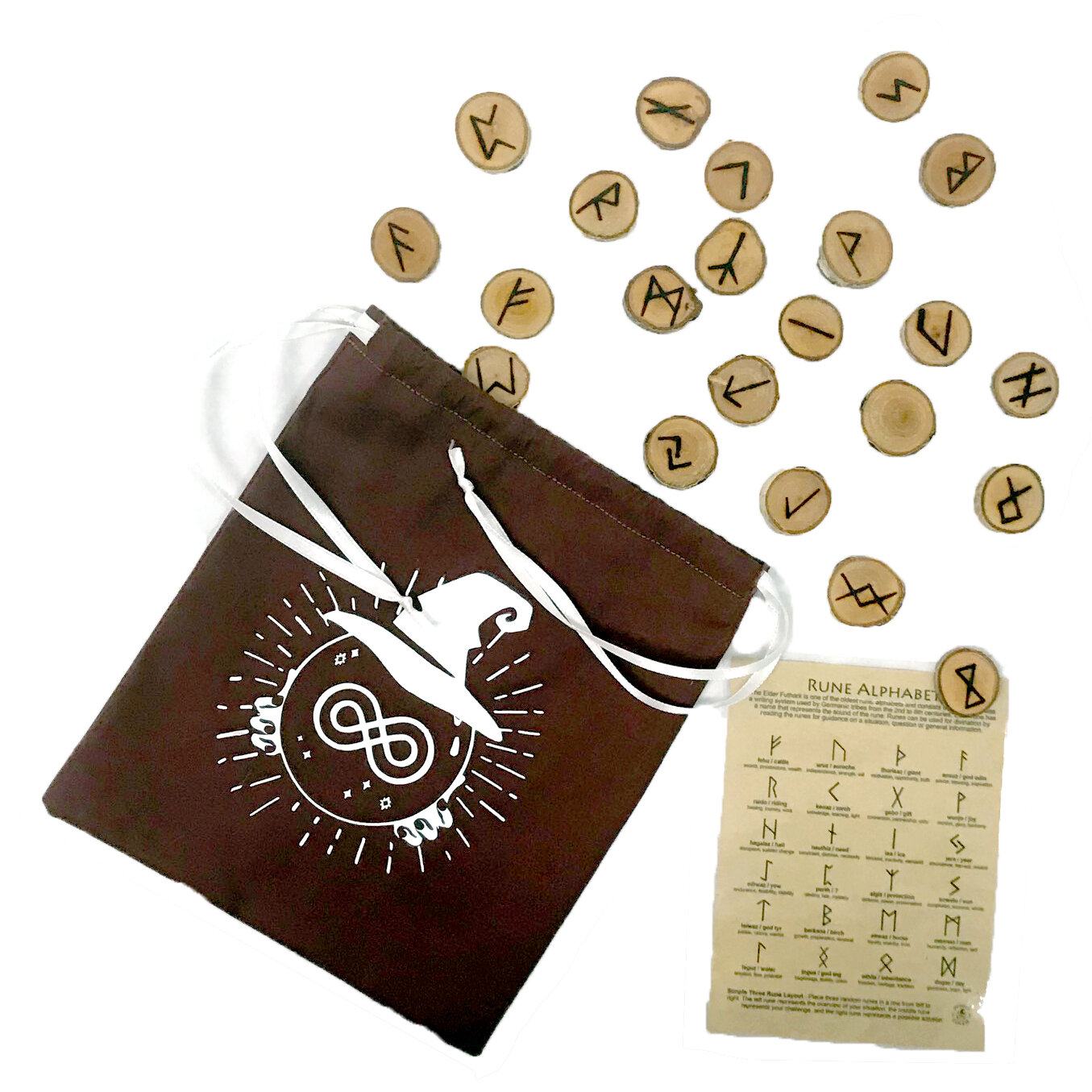 Infinity Coven - 🪵Birch Rune Set The Elder Futhark is one... | Facebook