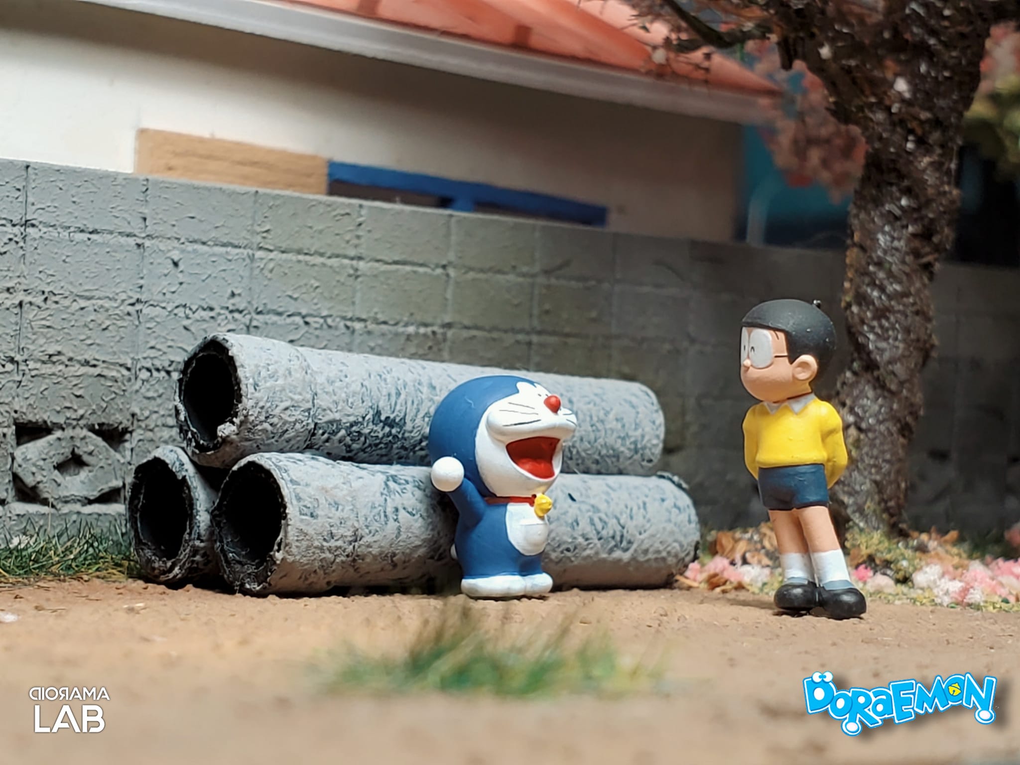 Diorama LAB - 🎭 猶如在夢幻國，神奇力量贈我 ☝🏻😜 #多啦A夢 #Doraemon 🌏 Potto...