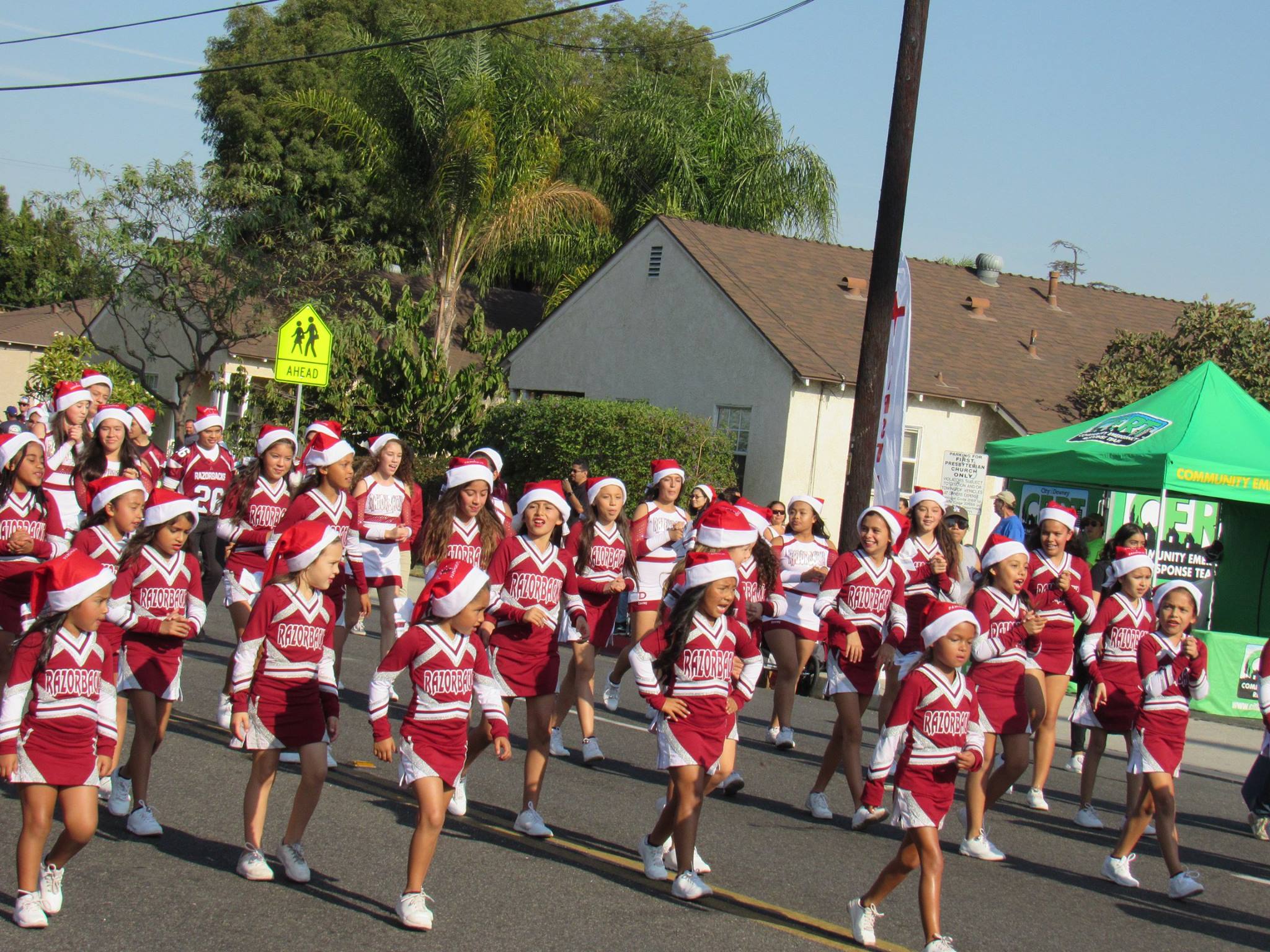 Downey Razorback Youth Cheer 2017