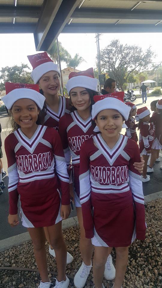 Downey Razorback Youth Cheer 2017