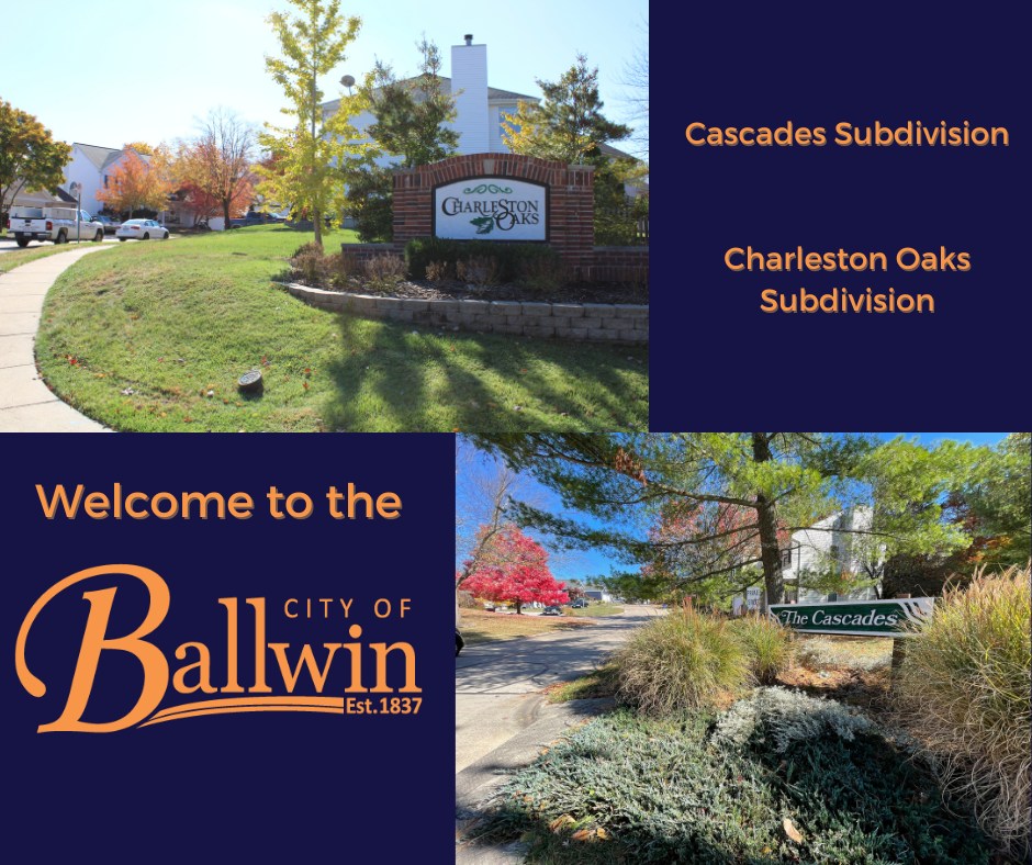 City - The City of Ballwin would like to extend a heartfelt welcome to ...
