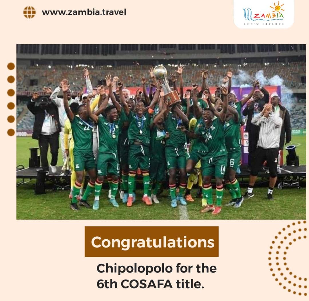 Zambia Tourism - Congratulations to the Chipolopolo for...