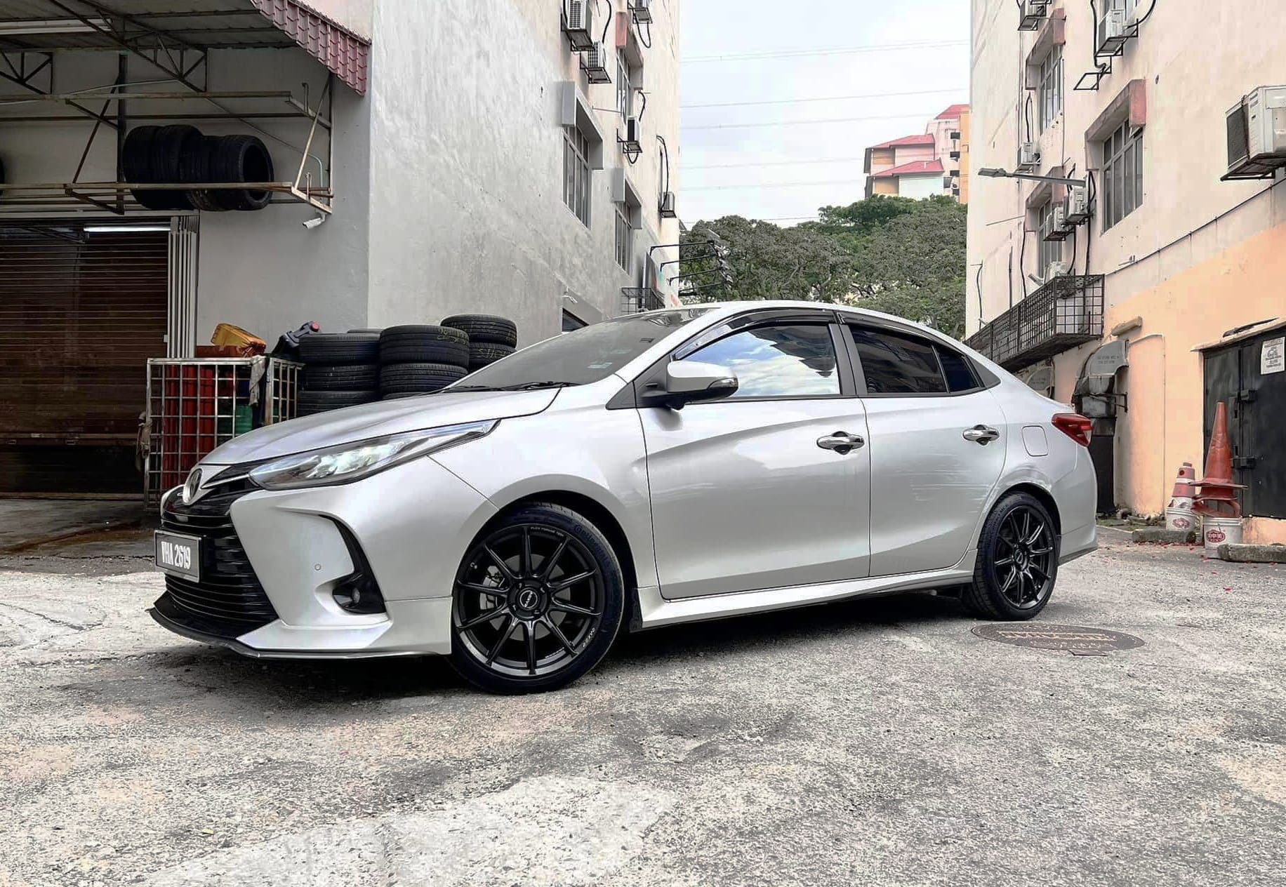 Raxer Wheels - Toyota Vios rocking with a set of 17