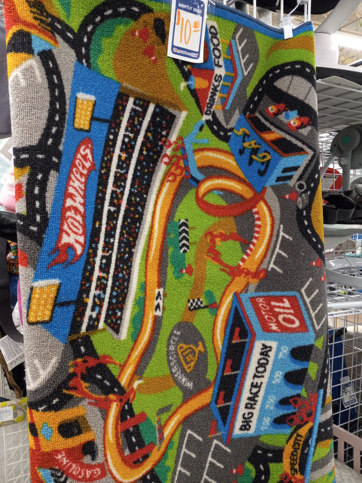 This hot wheels rug is... - Once Upon A Child Amarillo