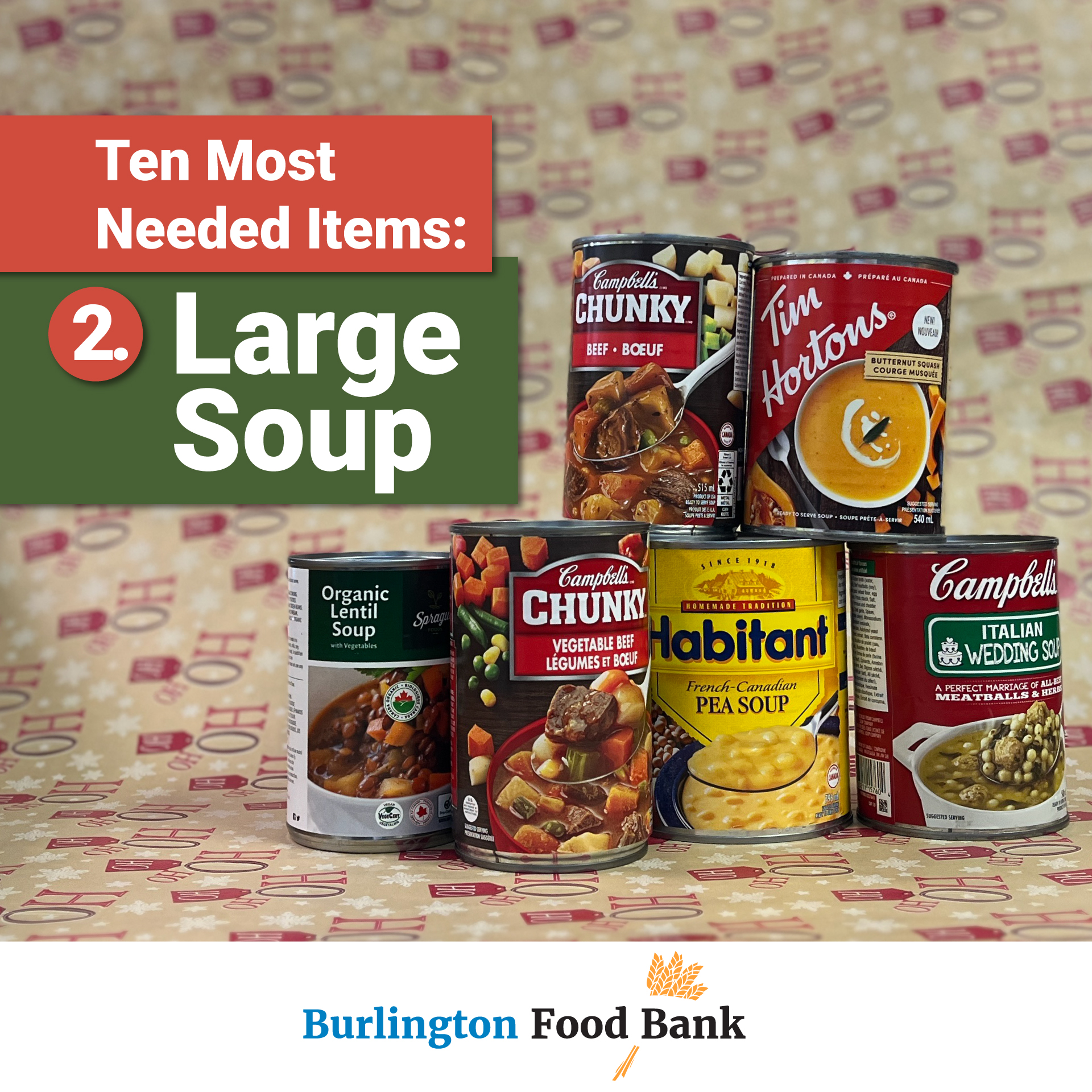 The countdown is on with 9 days... - Burlington Food Bank | Facebook