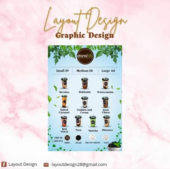 📣 Menu Layout For inquiries,... - LD Creativity & Design
