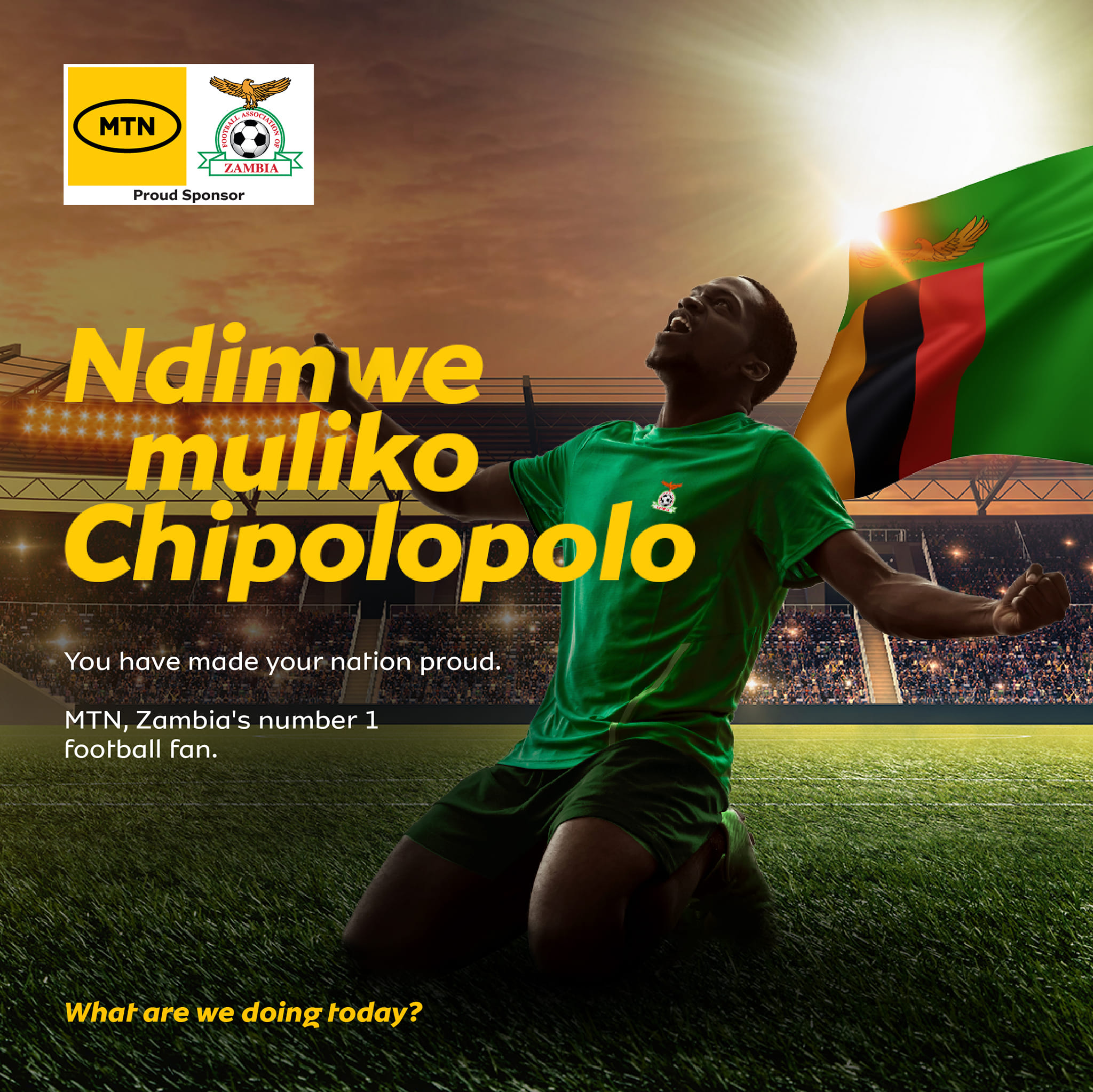 MTN Zambia - Congratulations to the Chipolopolo Boys. You...