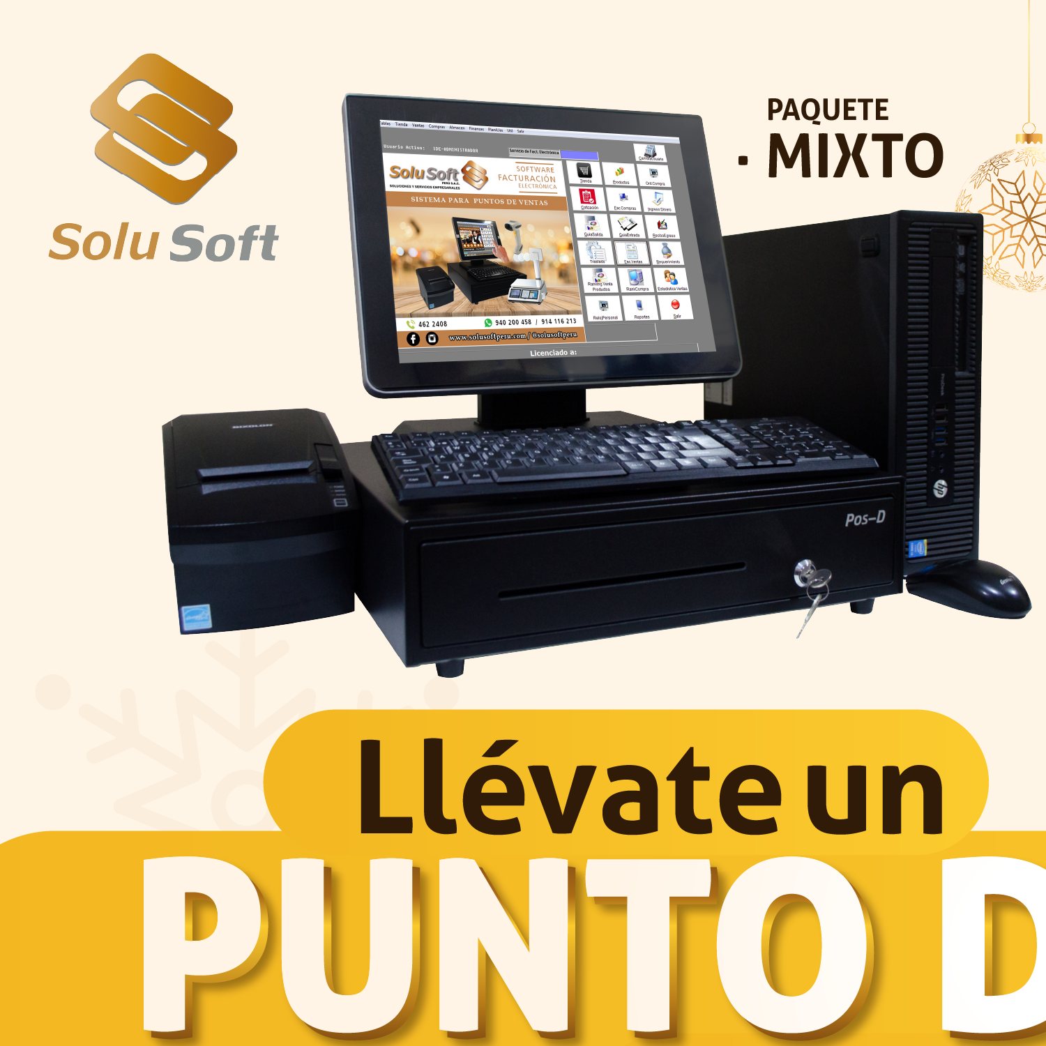 Solusoft Perú - 📲 REGALALE A TU NEGOCIO LO QUE MÁS... | Facebook