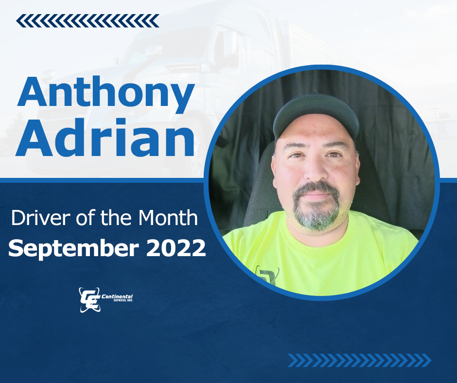 Continental - Please help us congratulate our September Driver of the ...