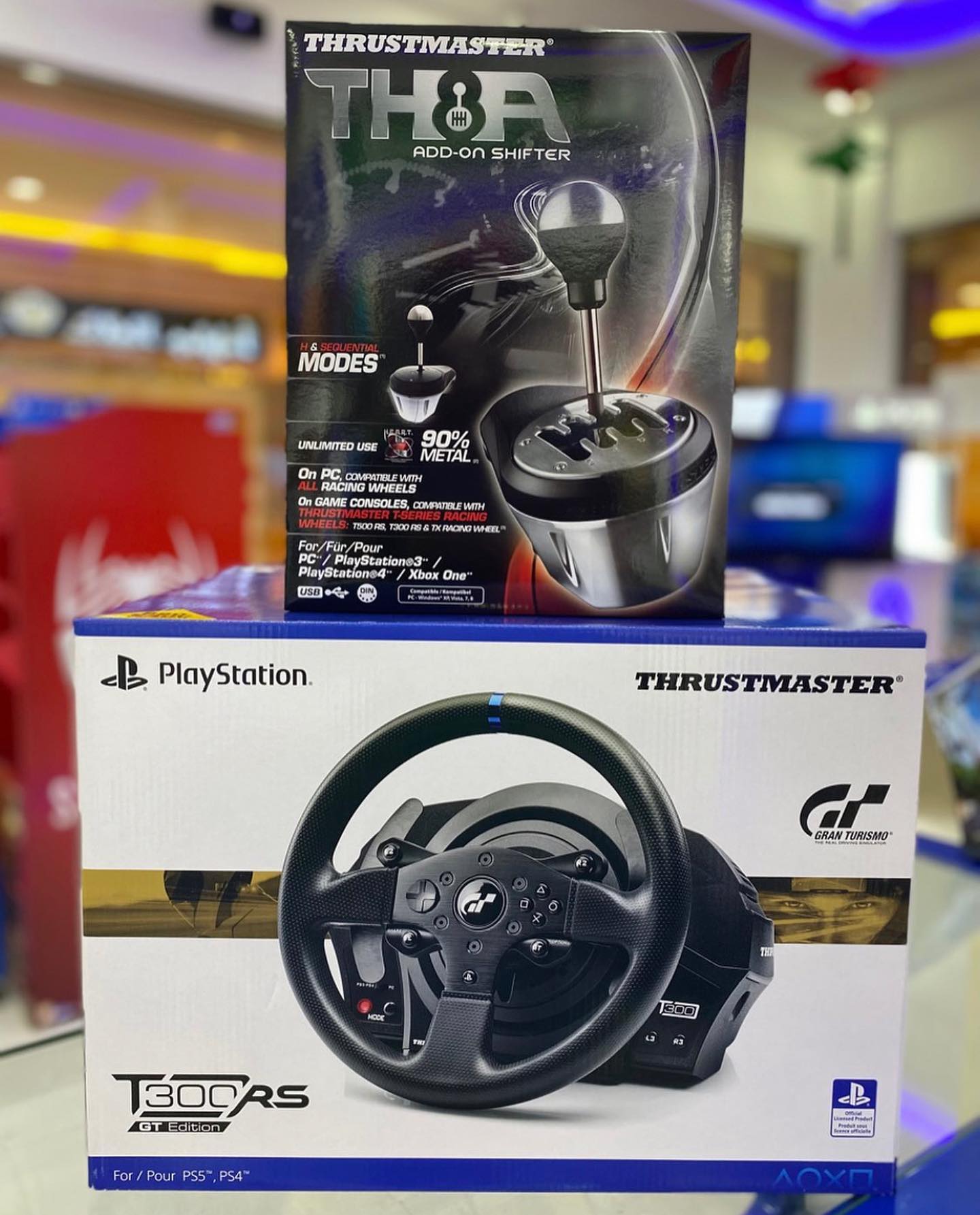 Available now متوفرة الآن? Thrustmaster T300RS Gt edition + 