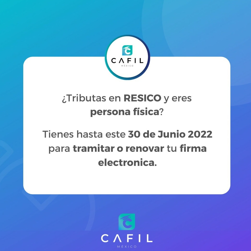 CAFIL México - Tramita o renueva tu firma electronica...