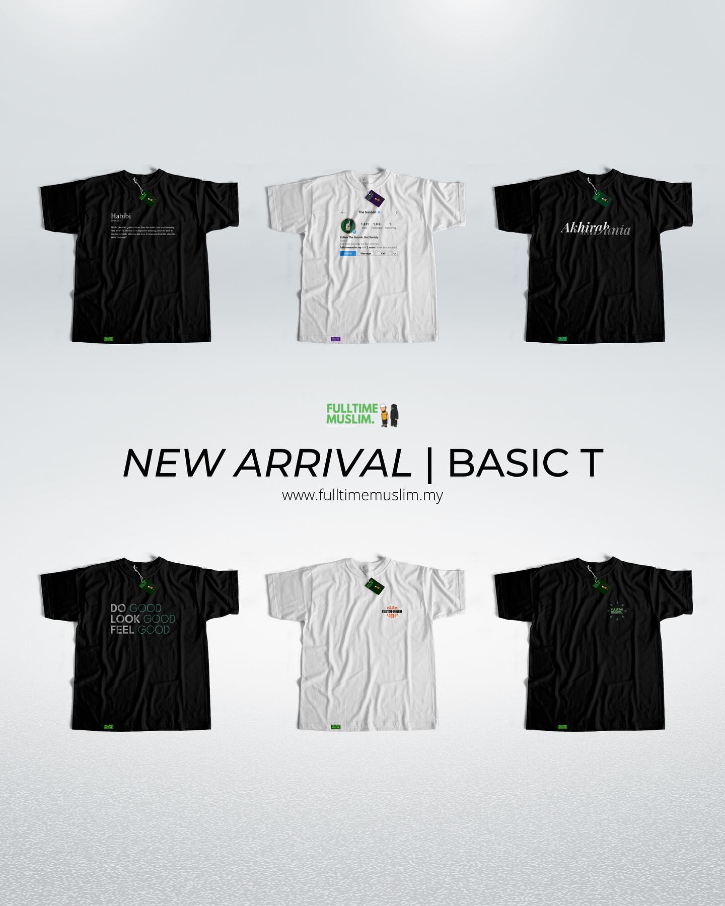 NEW ARRIVAL | BASIC T . Berapa... - fulltimemuslim.my | Facebook