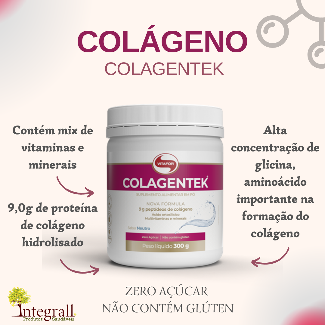 O Colágeno (colagentek) é... - Integrall Produtos Saudáveis