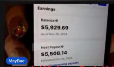 So Maybae is getting $5508.14 on December 25th from the book 🤔 I ...