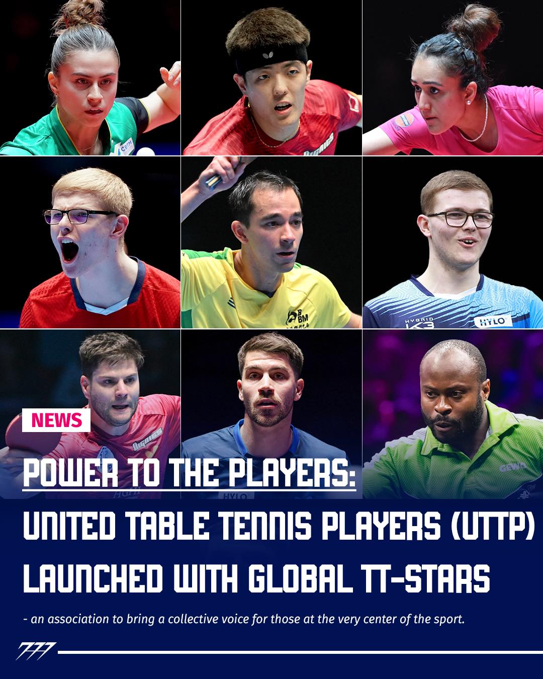 777tabletennis - A new era begins 🏓🌍 www.unitedtabletennisplayers.com ...