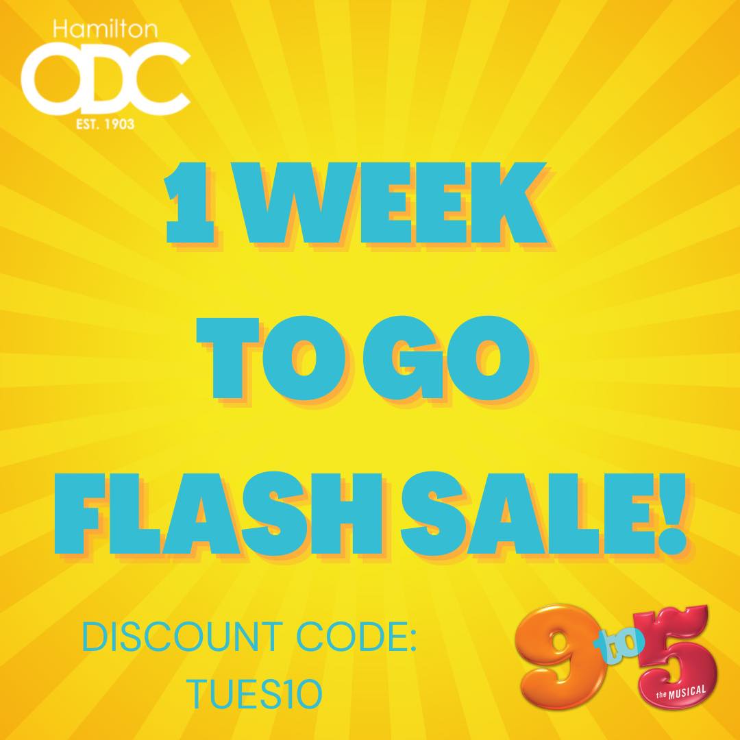 Hamilton ODC - 1 WEEK TO GO!! 