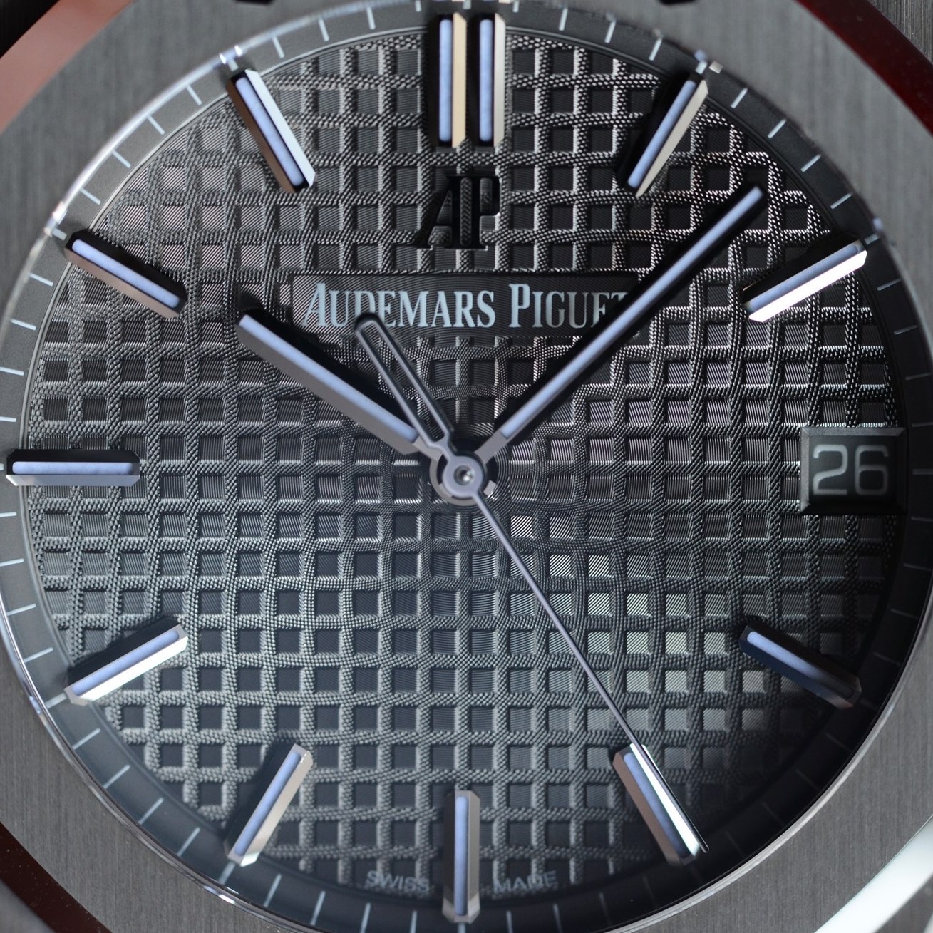 The subtlety of that blue dial on point! | Hafiz J Mehmood