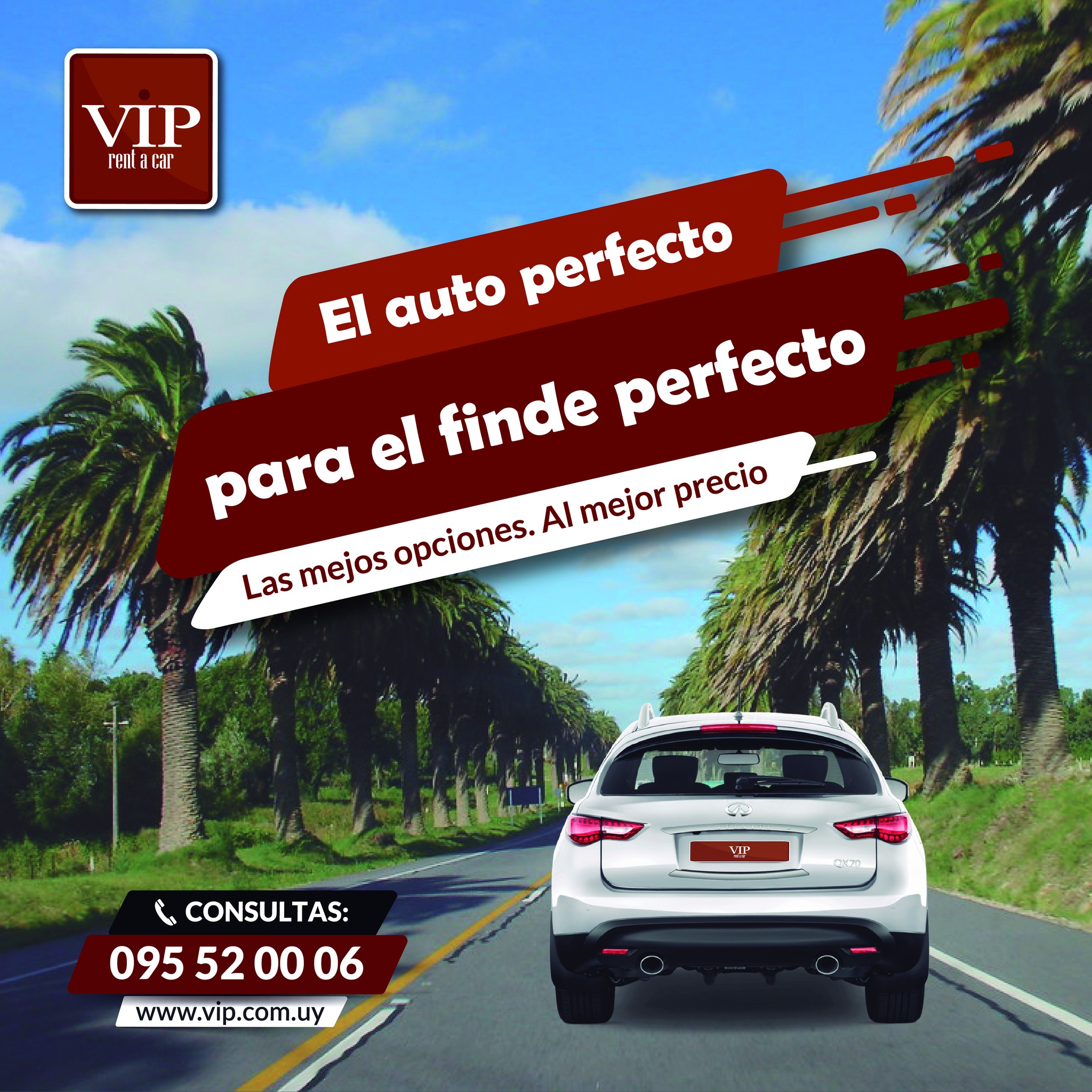 VIP Rent a Car - Ya tienes el auto perfecto para el fin de...