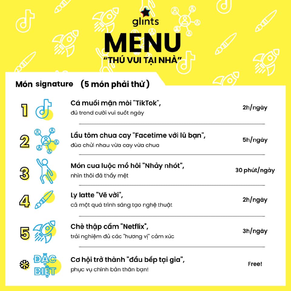 Glints Việt Nam - Menu toàn món xịn không bà con oi!! Mại...