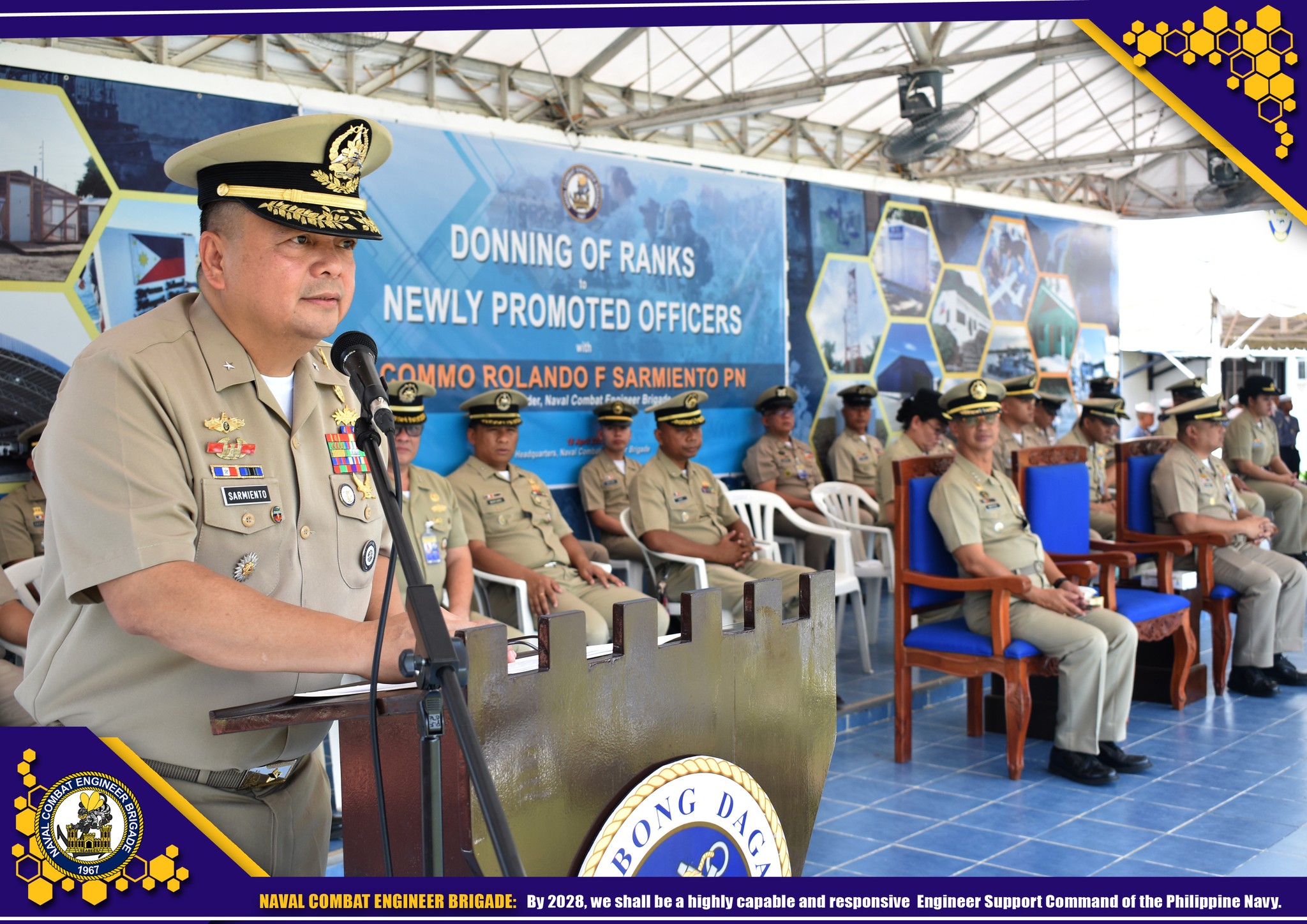 Donning of Ranks to... - Naval Combat Engineering Brigade | Facebook