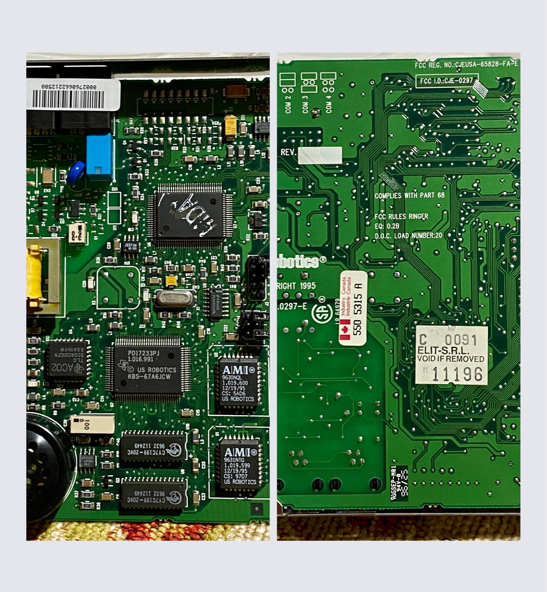 I wonder how many modems they sold off the back of that 