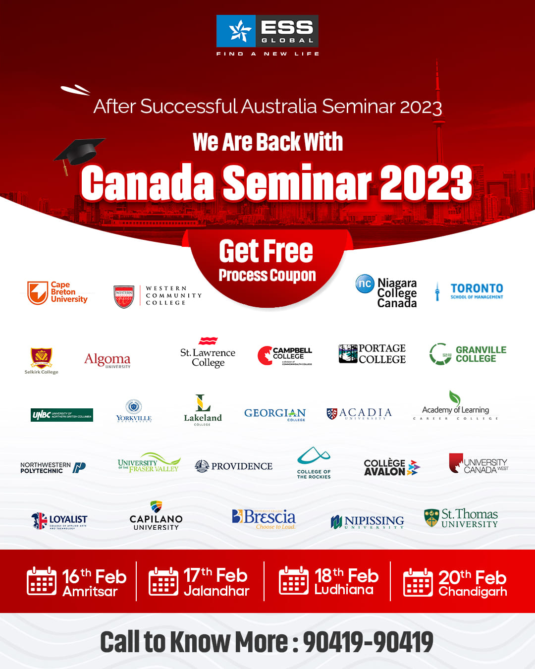 We are Back with Canada... - ESS Global Private Limited | Facebook