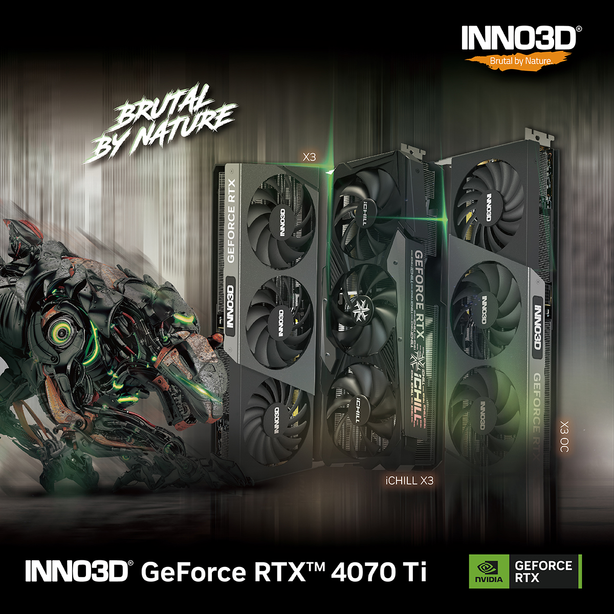 INNO3D GeForce RTX 4070 Ti iCHILL X3 gets 